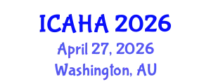 International Conference on Alternative Healthcare and Acupuncture (ICAHA) April 27, 2026 - Washington, Australia