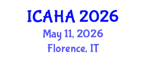 International Conference on Alternative Healthcare and Acupuncture (ICAHA) May 11, 2026 - Florence, Italy