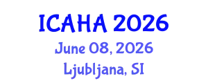 International Conference on Alternative Healthcare and Acupuncture (ICAHA) June 08, 2026 - Ljubljana, Slovenia
