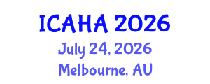 International Conference on Alternative Healthcare and Acupuncture (ICAHA) July 24, 2026 - Melbourne, Australia