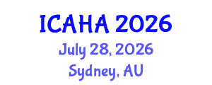 International Conference on Alternative Healthcare and Acupuncture (ICAHA) July 28, 2026 - Sydney, Australia