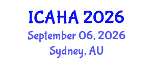 International Conference on Alternative Healthcare and Acupuncture (ICAHA) September 06, 2026 - Sydney, Australia