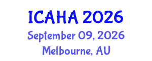 International Conference on Alternative Healthcare and Acupuncture (ICAHA) September 09, 2026 - Melbourne, Australia