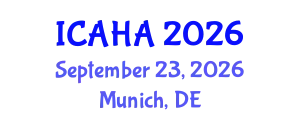 International Conference on Alternative Healthcare and Acupuncture (ICAHA) September 23, 2026 - Munich, Germany