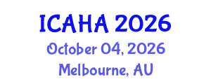 International Conference on Alternative Healthcare and Acupuncture (ICAHA) October 04, 2026 - Melbourne, Australia