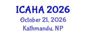 International Conference on Alternative Healthcare and Acupuncture (ICAHA) October 21, 2026 - Kathmandu, Nepal