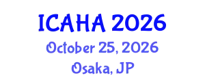 International Conference on Alternative Healthcare and Acupuncture (ICAHA) October 25, 2026 - Osaka, Japan