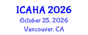 International Conference on Alternative Healthcare and Acupuncture (ICAHA) October 25, 2026 - Vancouver, Canada