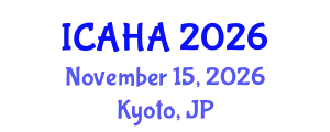 International Conference on Alternative Healthcare and Acupuncture (ICAHA) November 15, 2026 - Kyoto, Japan