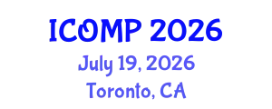 International Conference on Oral Microbiology and Pathology (ICOMP) July 19, 2026 - Toronto, Canada