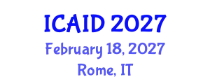 International Conference on Animal Infectious Diseases (ICAID) February 18, 2027 - Rome, Italy