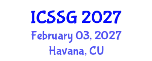 International Conference on Sex, Sexuality, and Gender (ICSSG) February 03, 2027 - Havana, Cuba