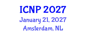 International Conference on Neurological Physiotherapy (ICNP) January 21, 2027 - Amsterdam, Netherlands