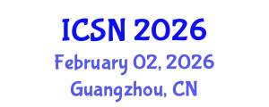 International Conference on Spine and Neurosurgery (ICSN) February 02, 2026 - Guangzhou, China