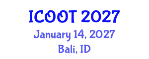 International Conference on Ophthalmology and Optometry Therapeutics (ICOOT) January 14, 2027 - Bali, Indonesia