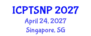 International Conference on Physical Therapy Science and Novel Physiotherapies (ICPTSNP) April 24, 2027 - Singapore, Singapore
