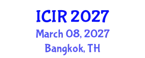 International Conference on Interventional Radiology (ICIR) March 08, 2027 - Bangkok, Thailand
