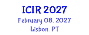 International Conference on Interventional Radiology (ICIR) February 08, 2027 - Lisbon, Portugal