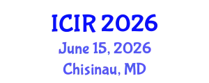 International Conference on Interventional Radiology (ICIR) June 15, 2026 - Chisinau, Republic of Moldova