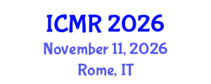 International Conference on Mammography and Radiology (ICMR) November 11, 2026 - Rome, Italy