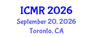 International Conference on Mammography and Radiology (ICMR) September 20, 2026 - Toronto, Canada