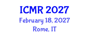 International Conference on Mammography and Radiology (ICMR) February 18, 2027 - Rome, Italy