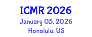 International Conference on Mammography and Radiology (ICMR) January 05, 2026 - Honolulu, United States