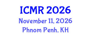 International Conference on Mammography and Radiology (ICMR) November 11, 2026 - Phnom Penh, Cambodia
