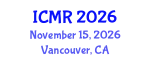International Conference on Mammography and Radiology (ICMR) November 15, 2026 - Vancouver, Canada