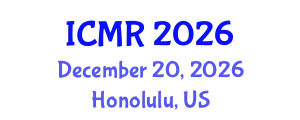 International Conference on Mammography and Radiology (ICMR) December 20, 2026 - Honolulu, United States