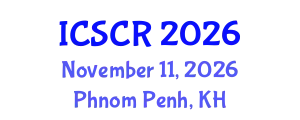 International Conference on Surgery Case Reports (ICSCR) November 11, 2026 - Phnom Penh, Cambodia
