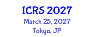 International Conference on Robotic Surgery (ICRS) March 25, 2027 - Tokyo, Japan