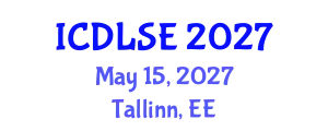 International Conference on Distance Learning and Special Education (ICDLSE) May 15, 2027 - Tallinn, Estonia