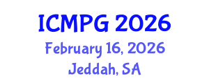 International Conference on Mining and Petroleum Geology (ICMPG) February 16, 2026 - Jeddah, Saudi Arabia
