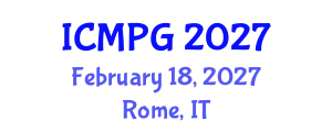 International Conference on Mining and Petroleum Geology (ICMPG) February 18, 2027 - Rome, Italy