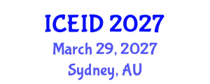 International Conference on Epidemiology of Infectious Diseases (ICEID) March 29, 2027 - Sydney, Australia