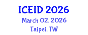 International Conference on Epidemiology of Infectious Diseases (ICEID) March 02, 2026 - Taipei, Taiwan