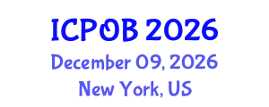 International Conference on Psychology and Organizational Behavior (ICPOB) December 09, 2026 - New York, United States