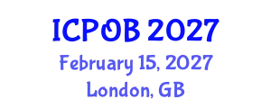 International Conference on Psychology and Organizational Behavior (ICPOB) February 15, 2027 - London, United Kingdom
