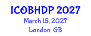 International Conference on Organizational Behavior and Human Decision Processes (ICOBHDP) March 15, 2027 - London, United Kingdom