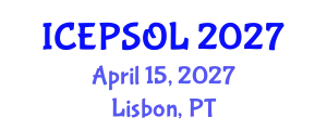 International Conference on Educational Policy Studies, Organization and Leadership (ICEPSOL) April 15, 2027 - Lisbon, Portugal