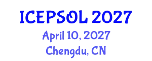International Conference on Educational Policy Studies, Organization and Leadership (ICEPSOL) April 10, 2027 - Chengdu, China