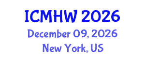 International Conference on Mental Health and Wellness (ICMHW) December 09, 2026 - New York, United States