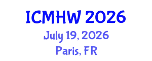 International Conference on Mental Health and Wellness (ICMHW) July 19, 2026 - Paris, France