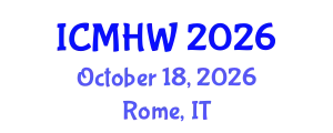 International Conference on Mental Health and Wellness (ICMHW) October 18, 2026 - Rome, Italy