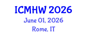 International Conference on Mental Health and Wellness (ICMHW) June 01, 2026 - Rome, Italy