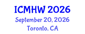 International Conference on Mental Health and Wellness (ICMHW) September 20, 2026 - Toronto, Canada