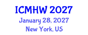 International Conference on Mental Health and Wellness (ICMHW) January 28, 2027 - New York, United States