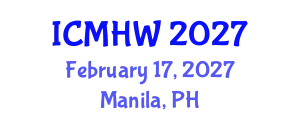 International Conference on Mental Health and Wellness (ICMHW) February 17, 2027 - Manila, Philippines
