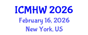 International Conference on Mental Health and Wellness (ICMHW) February 16, 2026 - New York, United States